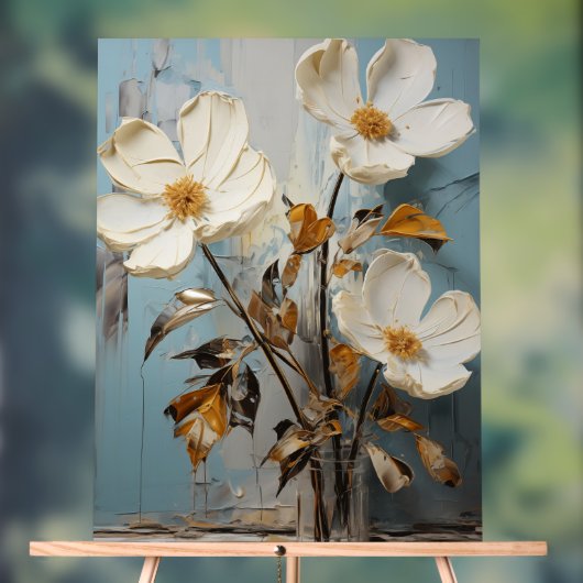 Toad Lily - Impasto Floral Acryl Bord (Neutraal)