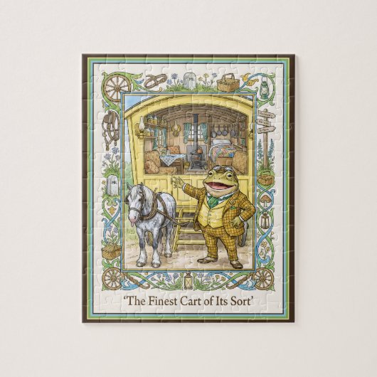 Toad of Toad Hall On the Road Puzzel (Verticaal)