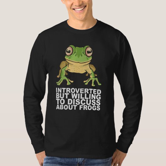 Toad Pet Studie Frog Collector 20 T-shirt (Voorkant)