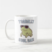 Toad Pun Toadally Cool Dad Funny mok (Links)
