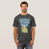 Toad Pun Toadally Geweldige Papa Jokes Funny T-shi T-shirt (Voorkant volledig)