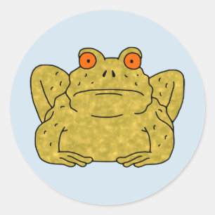Toad Ronde Sticker