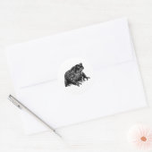 Toad Ronde Sticker (Envelop)