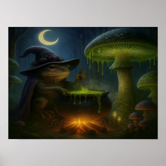 Toad Stool Poster (Voorkant)