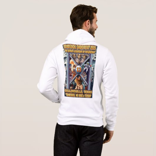 Toad Suck Shootout 2025 Hoodie (Achterkant volledig)