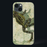 Toad Swinning in het water Case-Mate iPhone Case<br><div class="desc">Vision Studio gebruikt de giclée (Frans voor "to spray") techniek in dit kunststuk. Het maakt het uniek en de verschillende groene tinten leggen de nadruk op de vreugde op dit afbeelding. Kies dit kunstwerk voor uw volgende Zazzle product.</div>