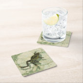 Toad Swinning in het water Kartonnen Onderzetters (Insitu)