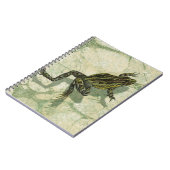 Toad Swinning in het water Notitieboek (Linkerzijde)