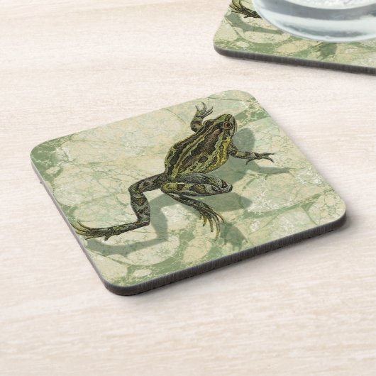 Toad Swinning in het water Onderzetter (Linkerzijde)