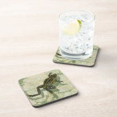 Toad Swinning in het water Onderzetter (Rechterzijde)