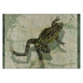 Toad Swinning in het water Snijplank (Voorkant)