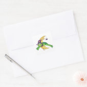 Toad Vierkante Sticker (Envelop)