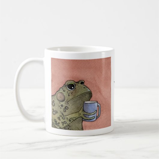 Toad wil "Meer, alsjeblieft" Mok (Links)