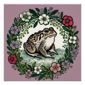 Toad Wildflowers Perfect Poster (Voorkant)