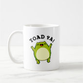 Toad Ya Funny Frog Pun Koffiemok (Links)