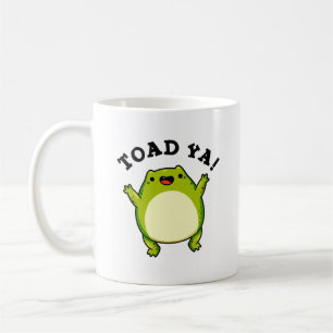 Toad Ya Funny Frog Pun Koffiemok