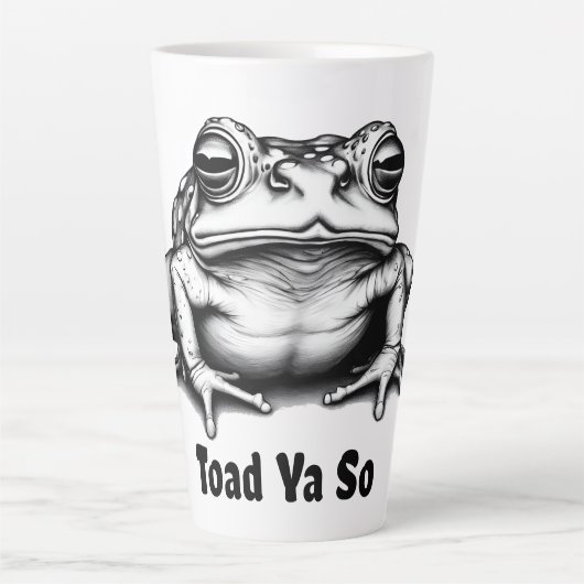 Toad Ya So Latte Coffee Mok (Voorkant)