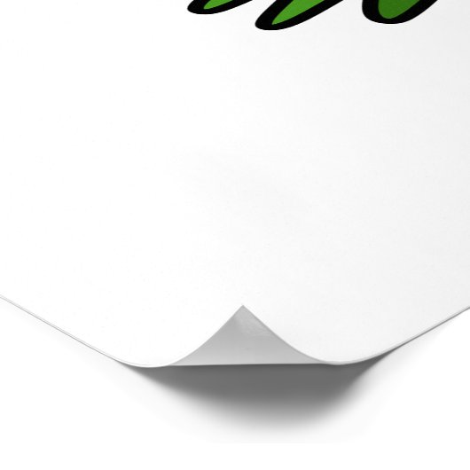 Toadally Cool Funny Toad Pun Poster (Hoek)