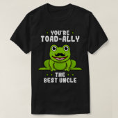 ToadAlly De beste oomkikker Lover Toad T-shirt (Design voorkant)