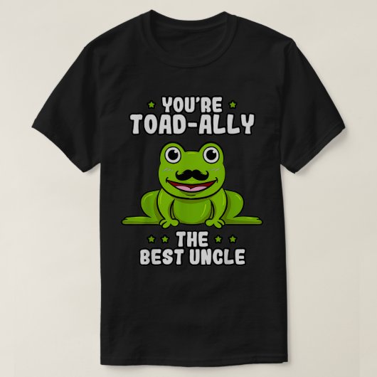 ToadAlly De beste oomkikker Lover Toad T-shirt (Design voorkant)
