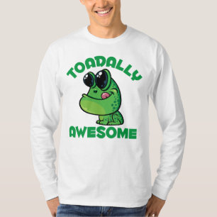 Toadally Geweldige Happy Cartoon Toad T-shirt