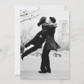 Toadally in Love Frog Rustic Save the Date Kaart (Achterkant)