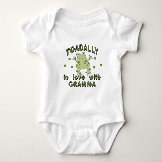 TOADALLY Love Gramma Frog Romper (Voorkant)