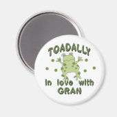 TOADALLY Love Gran Frog Magneet (Voorkant / Achterkant)