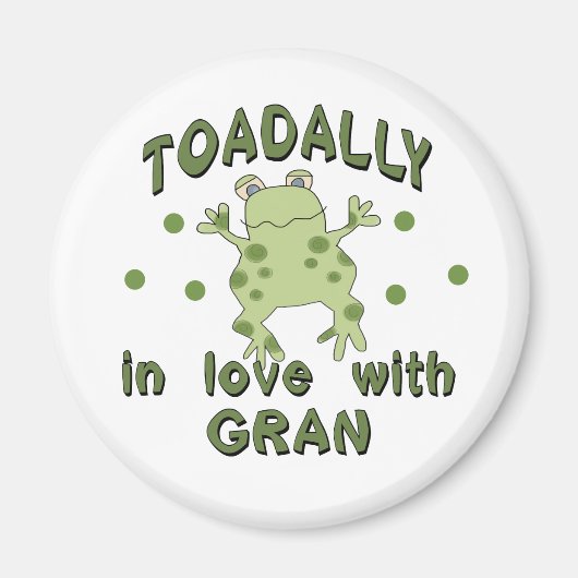 TOADALLY Love Gran Frog Magneet (Voorkant)