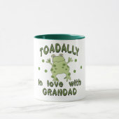 TOADALLY Love Grandad Frog Mok (Midden)