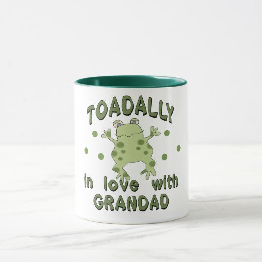 TOADALLY Love Grandad Frog Mok (Midden)