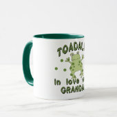 TOADALLY Love Grandad Frog Mok (Voorkant links)