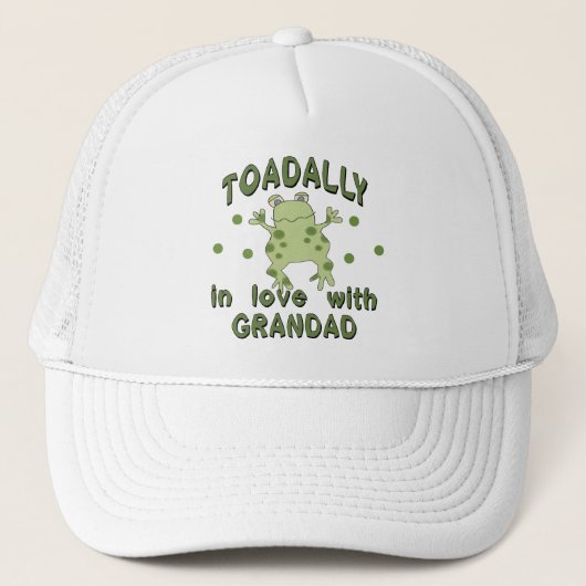 TOADALLY Love Grandad Frog Trucker Pet (Voorkant)