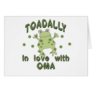 TOADALLY Love Oma Frog