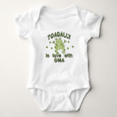 TOADALLY Love Oma Frog Romper (Voorkant)