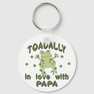TOADALLY Love Papa Frog Sleutelhanger
