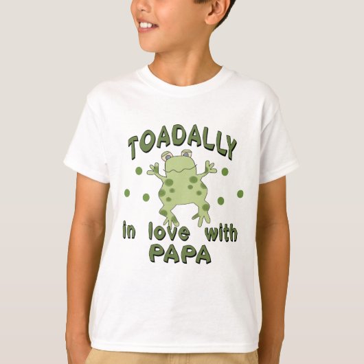 TOADALLY Love Papa Frog T-shirt (Voorkant)