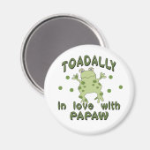 TOADALLY Love Papaw Frog Magneet (Voorkant / Achterkant)