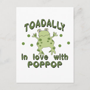 TOADALLY Love PopPop Frog Briefkaart