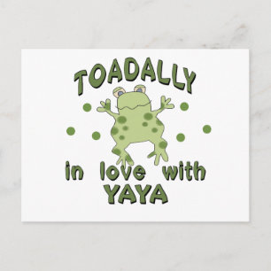 TOADALLY Love YaYa Frog Briefkaart