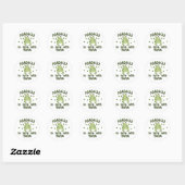 TOADALLY Love YaYa Frog Ronde Sticker (Vel)