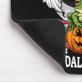 Toadally Soky Funny Halloween Frog On Pumpkin Full Muismat (Hoek)