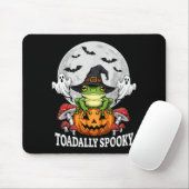 Toadally Soky Funny Halloween Frog On Pumpkin Full Muismat (Met muis)