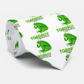 Toadally Vegetarian Stropdas (Opgerold)