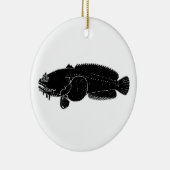 Toadfish - Oyster Toad Keramisch Ornament (Rechts)