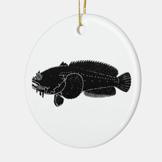 Toadfish - Oyster Toad Keramisch Ornament (Links)