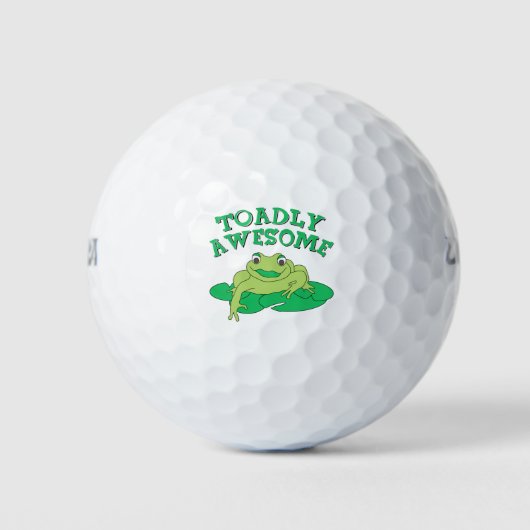 TOADly Geweldige Golfballen (Voorkant)