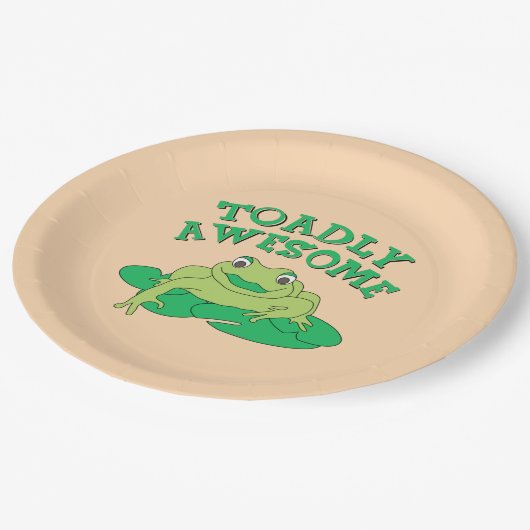 TOADly Geweldige Papieren Bordje (Gekanteld)