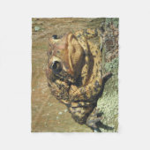 Toadly Geweldige Toad Fleece Blanket (Voorkant)