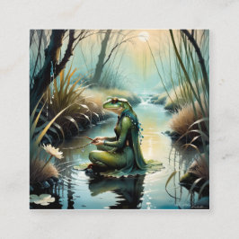 Toadman is voor velen een mysterie. Hij kraakt en Vierkante Visitekaartje